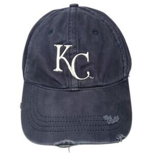 Kansas City Royals MLB KC Caps Blue Baseball Cap OS Slideback FSN Kansas City